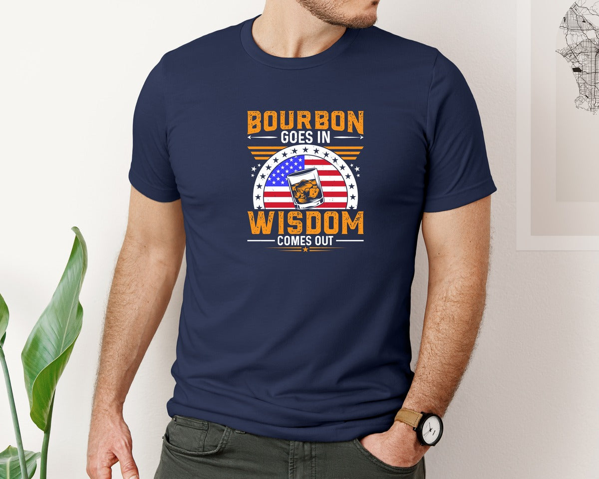 brand:Bella Canvas|color:Navy|Fathers Day Custom Design 4 Graphic T-Shirt