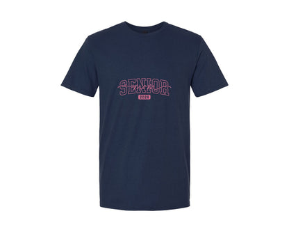 brand:Generic|color:Navy|Senior Mom Senior Mom 2026 Graphic T-Shirt