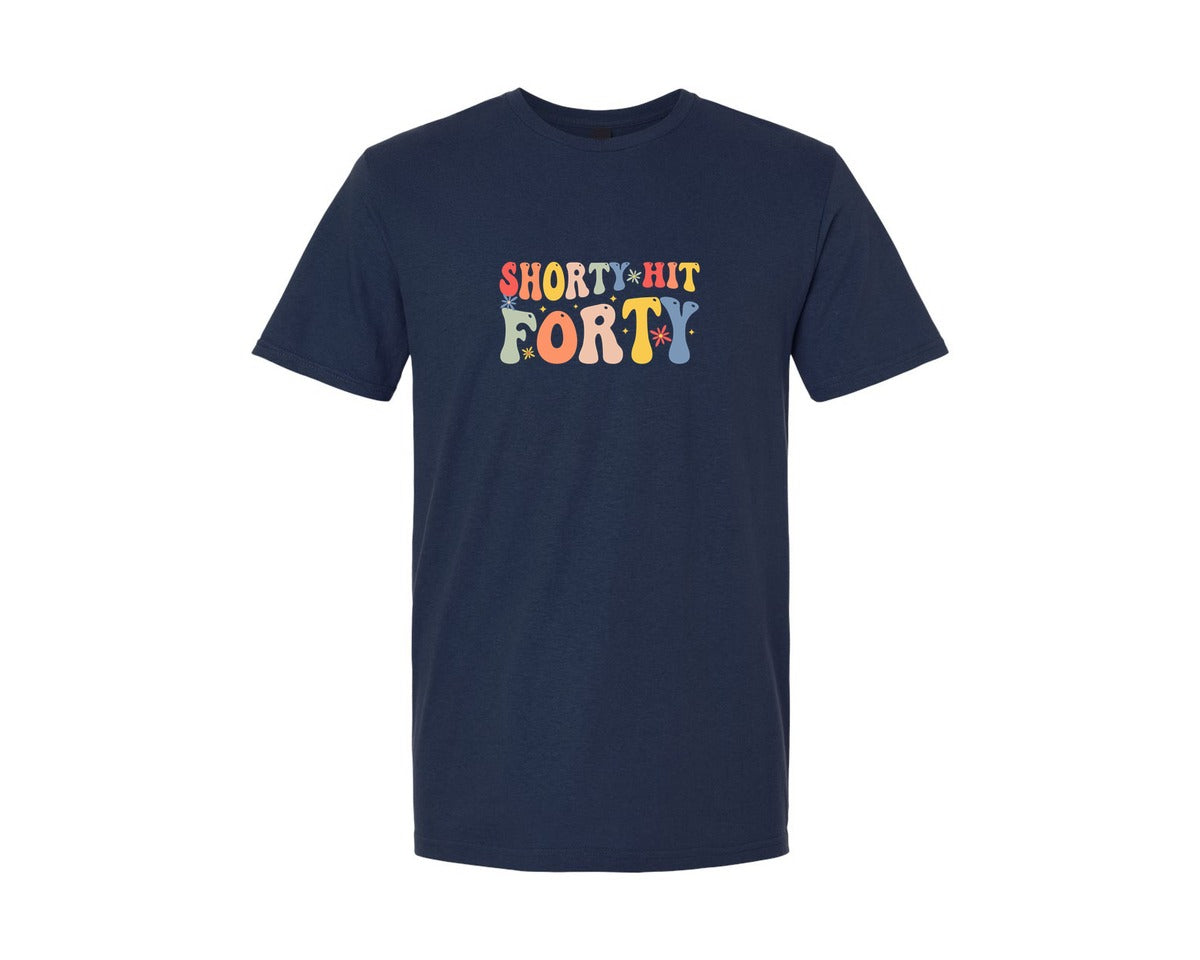 brand:Generic|color:Navy|Shorty Hit Forty 3 Graphic T-Shirt