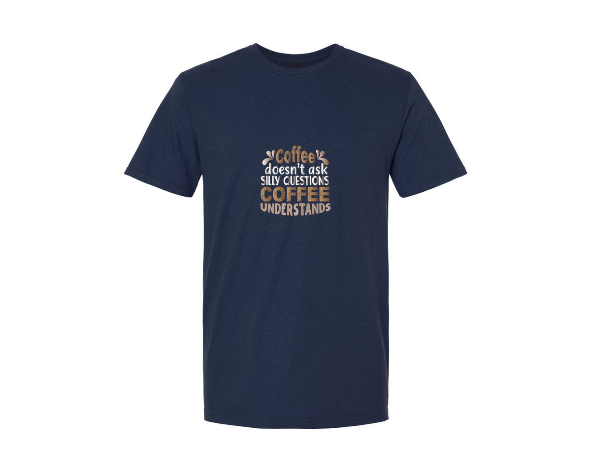 brand:Generic|color:Navy|Coffee Lover T Shirt 4 Graphic T-Shirt
