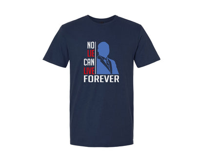 brand:Generic|color:Navy|No Lie Can Live Forever Mlk Day 8 Graphic T-Shirt