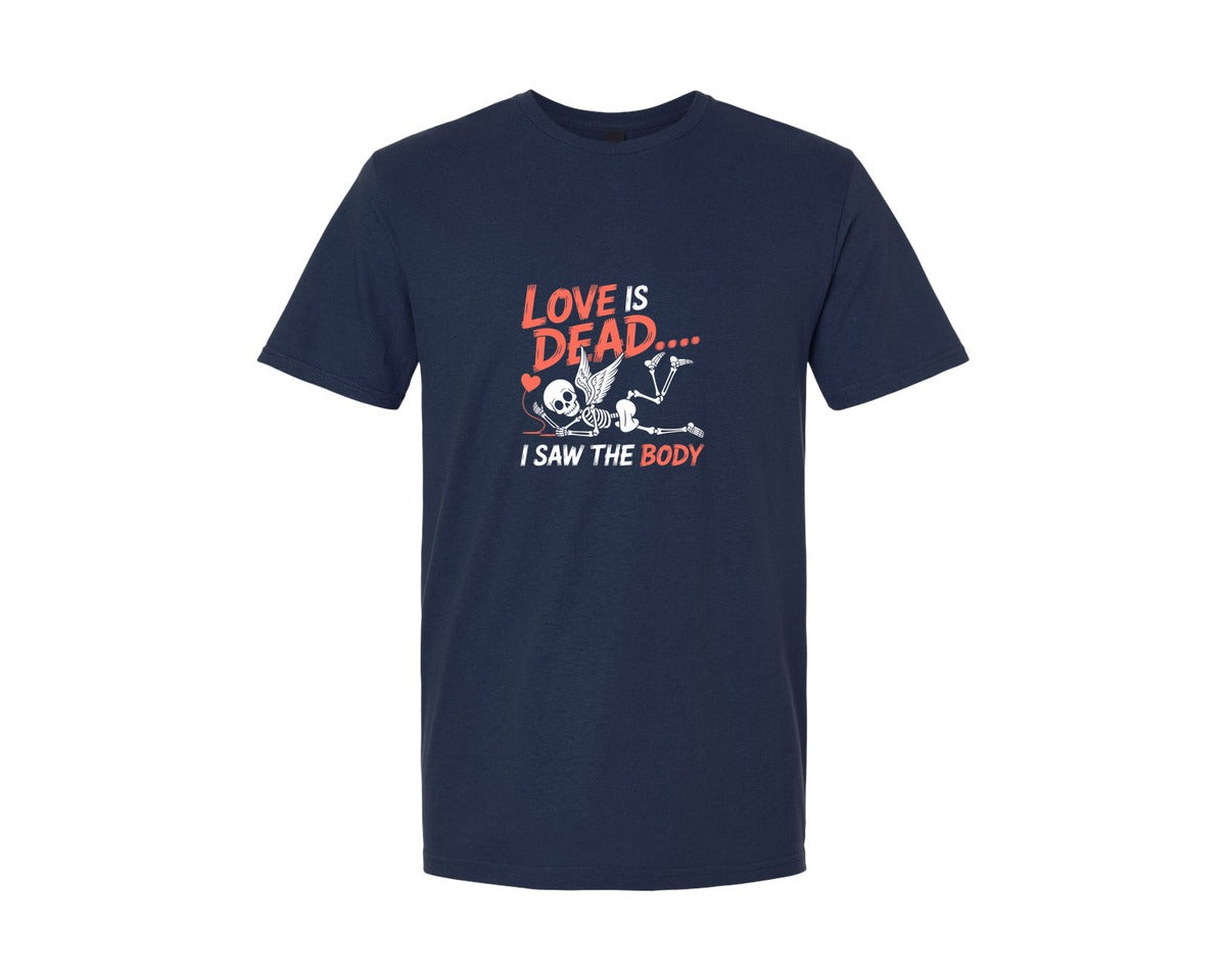 brand:Generic|color:Navy|Dark Humor Anti Velentine T Shirt Graphic T-Shirt