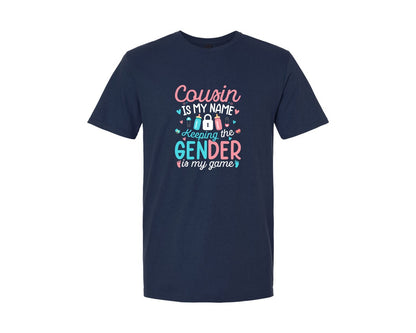 brand:Generic|color:Navy|Keeping Gender Funny Gender Reveal Graphic T-Shirt