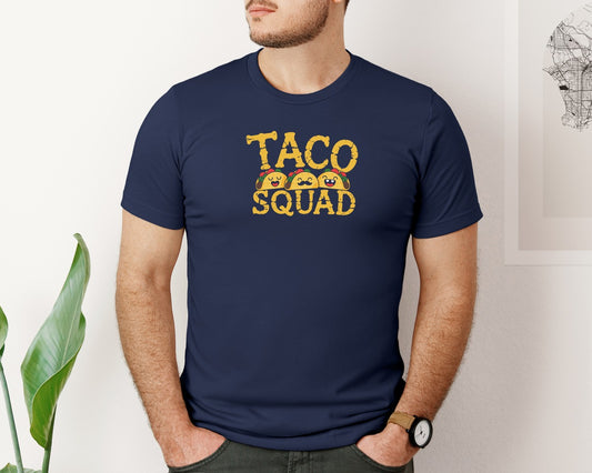 Taco Squad Funny Taco Graphic T-Shirt