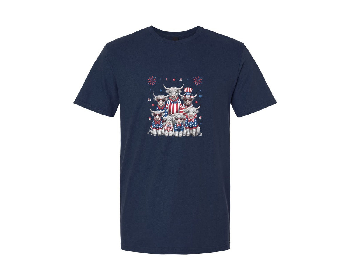 brand:Generic|color:Navy|4Th Of July Patriotic Usa Graphic T-Shirt