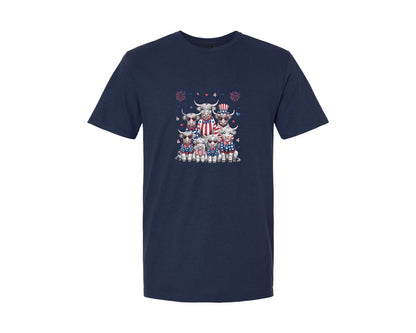 brand:Generic|color:Navy|4Th Of July Patriotic Usa Graphic T-Shirt