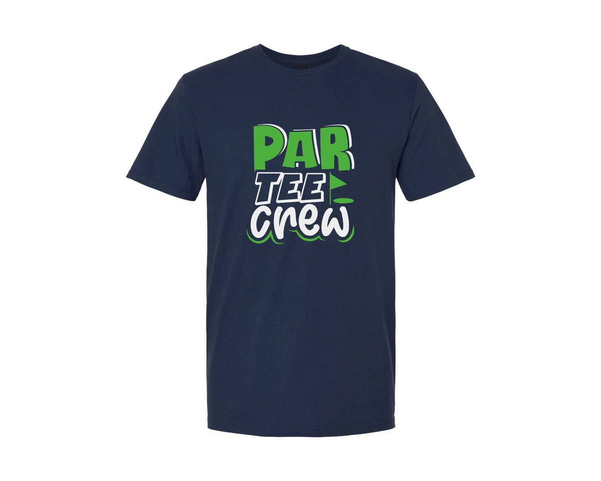 brand:Generic|color:Navy|Par Tee Crew Golf Quote Design 3 Graphic T-Shirt