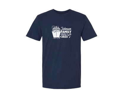 brand:Generic|color:Navy|Johnson Family Cruise 2023 T Shirt Graphic T-Shirt