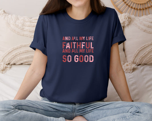 Love Like Jesus Valentine Vale Graphic T-Shirt