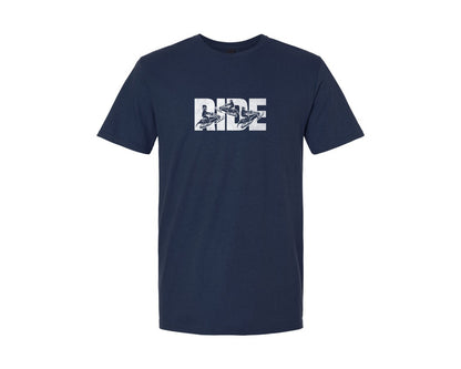 brand:Generic|color:Navy|Snowmobile Shirt Ride Snowmobile Design Graphic T-Shirt