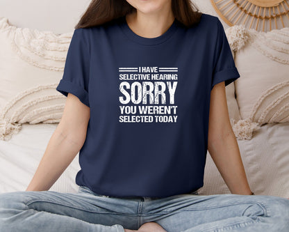 brand:Bella Canvas|color:Navy|Funny Sarcastic Humor T Shirt Design Graphic T-Shirt