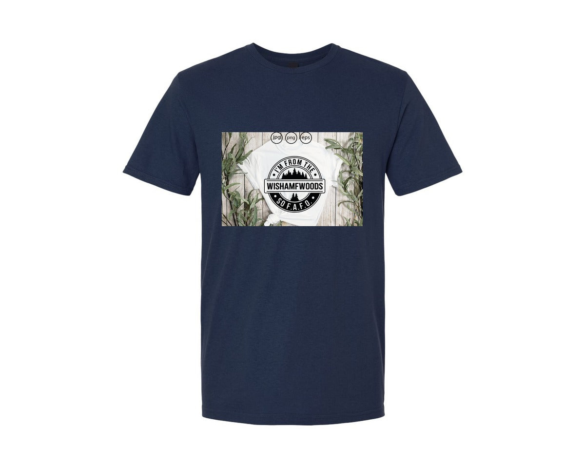 brand:Generic|color:Navy|Im From The Wishamfwoods So Fafo 2 Graphic T-Shirt