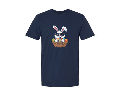 brand:Generic|color:Navy|Cool Bunny Easter Cute Bunny Graphic T-Shirt