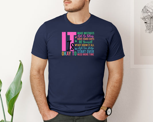 Mental Health Awareness Graphic T-Shirt
