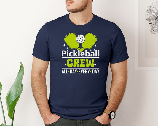 Pickleball Crew All Day Every Day 2 Graphic T-Shirt