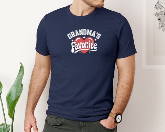 Grandmas Favorite Graphic T-Shirt