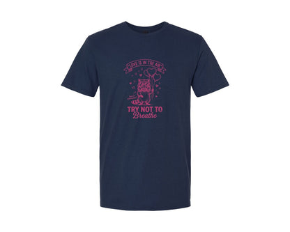 brand:Generic|color:Navy|Funny Raccoon Valentines 4 Graphic T-Shirt