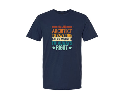 brand:Generic|color:Navy|Architect Architecture T Shirt Design 131 Graphic T-Shirt