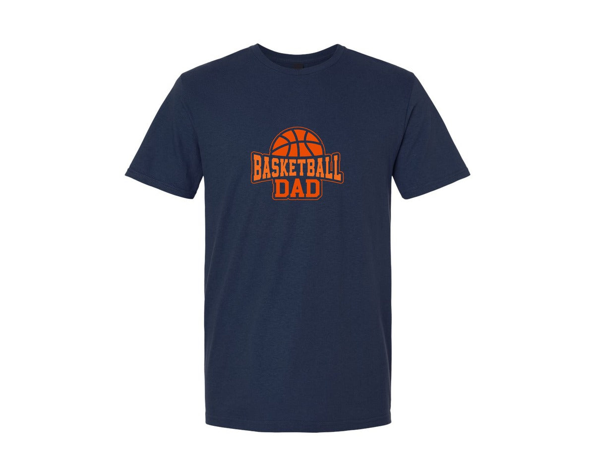 brand:Generic|color:Navy|Basketball T Shirt Design Basketball Dad 2 Graphic T-Shirt