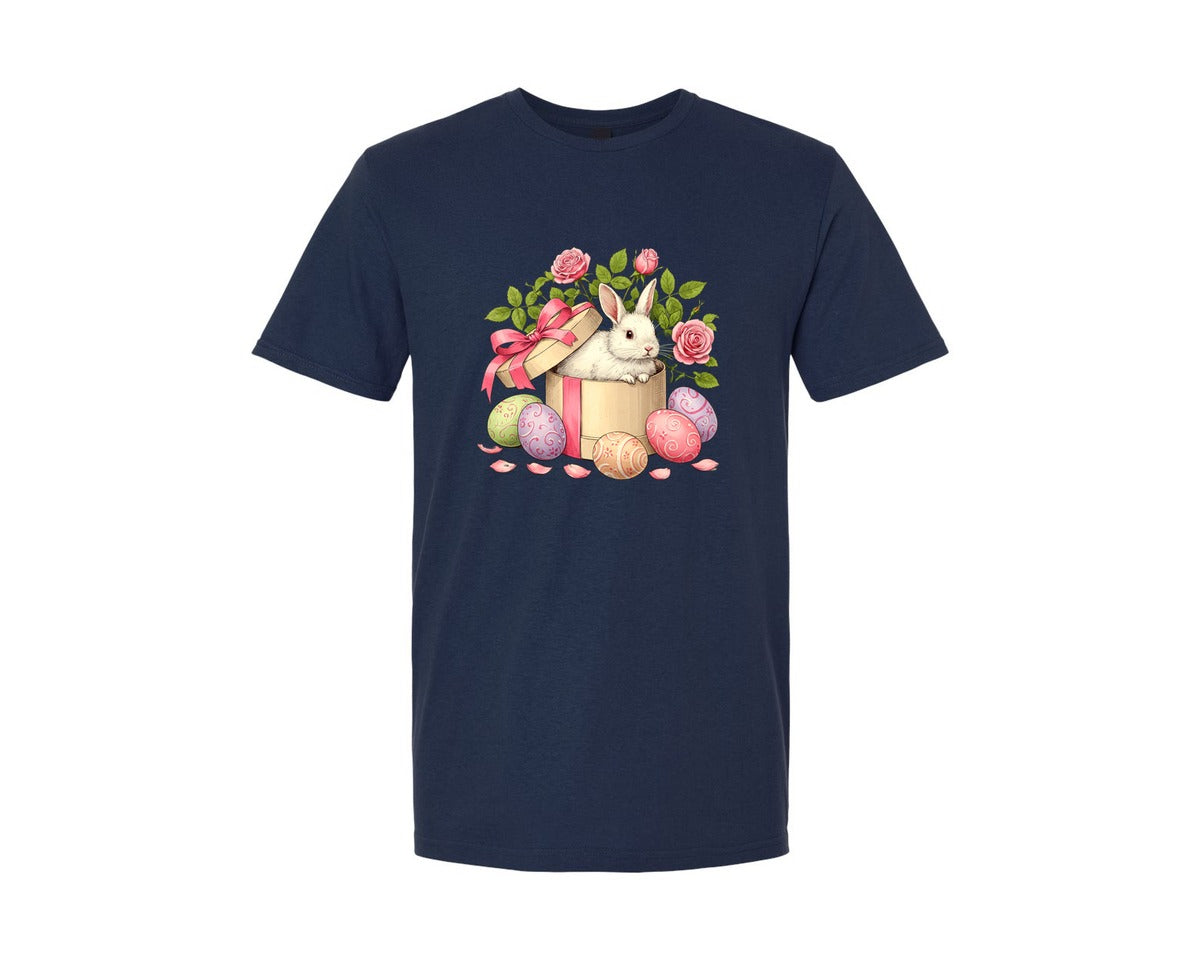 brand:Generic|color:Navy|Easter Bunny Bunny 2 Graphic T-Shirt