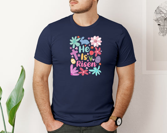 Boho Christian Easter Graphic T-Shirt