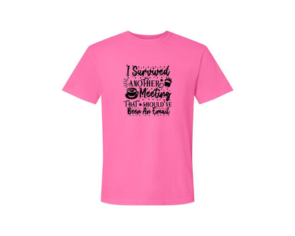 brand:Comfort Colors|color:Neon Pink|Funny Office Coffee Mug 2 Graphic T-Shirt