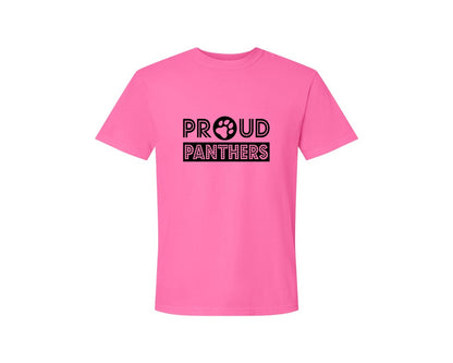 brand:Comfort Colors|color:Neon Pink|Panthers 4 In 1 Pack Graphic T-Shirt
