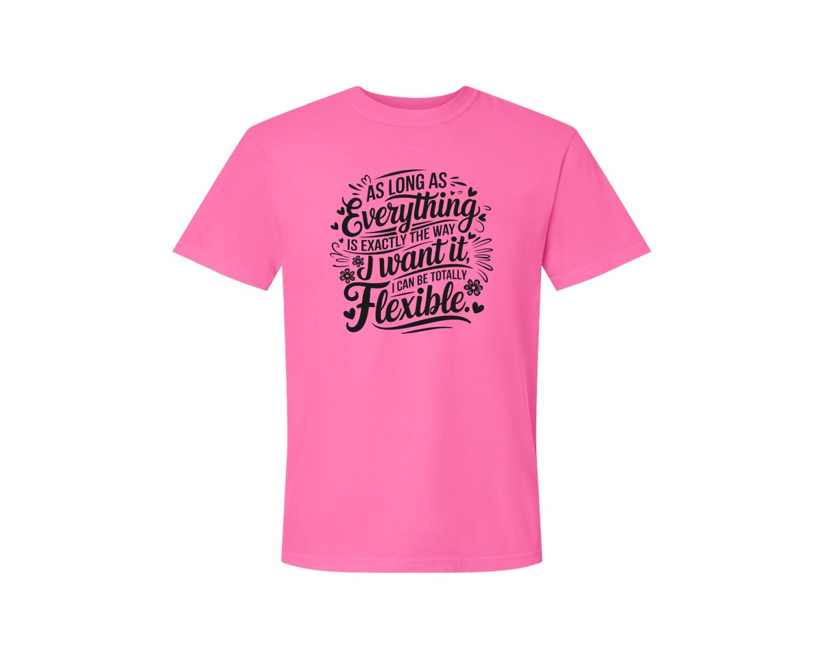 brand:Comfort Colors|color:Neon Pink|Funny Quotes 20 Sarcastic Graphic T-Shirt