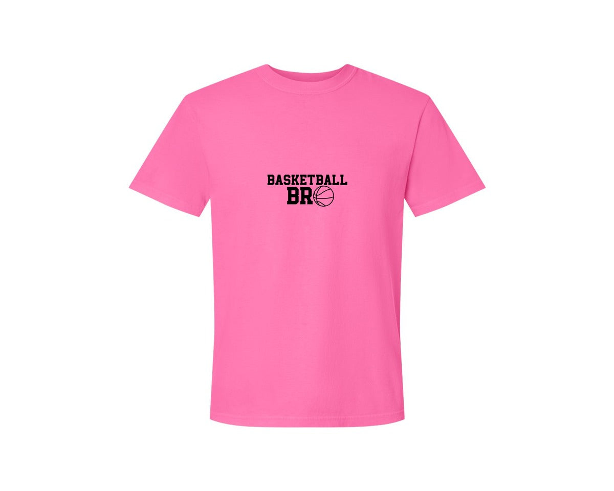 brand:Comfort Colors|color:Neon Pink|Basketball Bro 2 Graphic T-Shirt