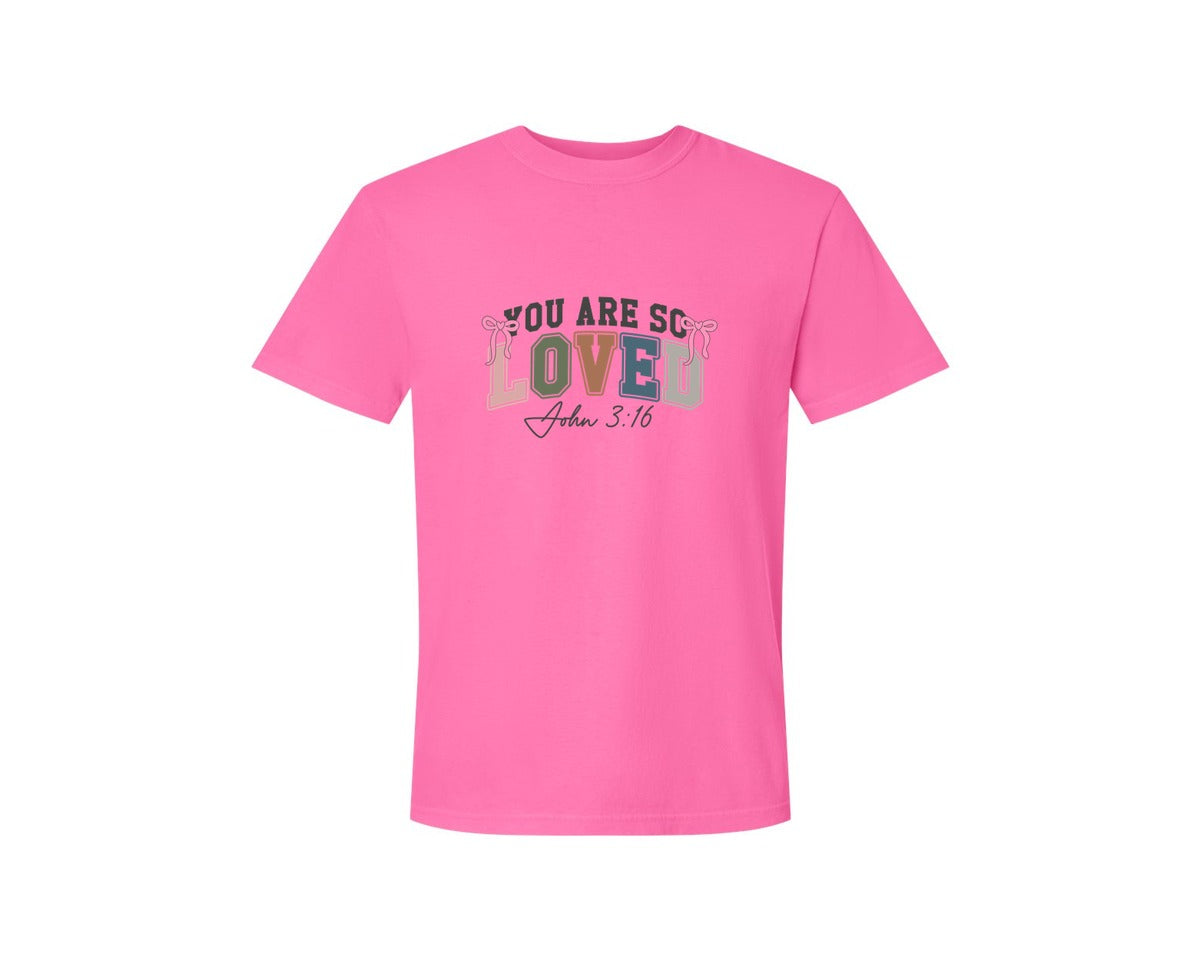 brand:Comfort Colors|color:Neon Pink|Christian 17 Graphic T-Shirt