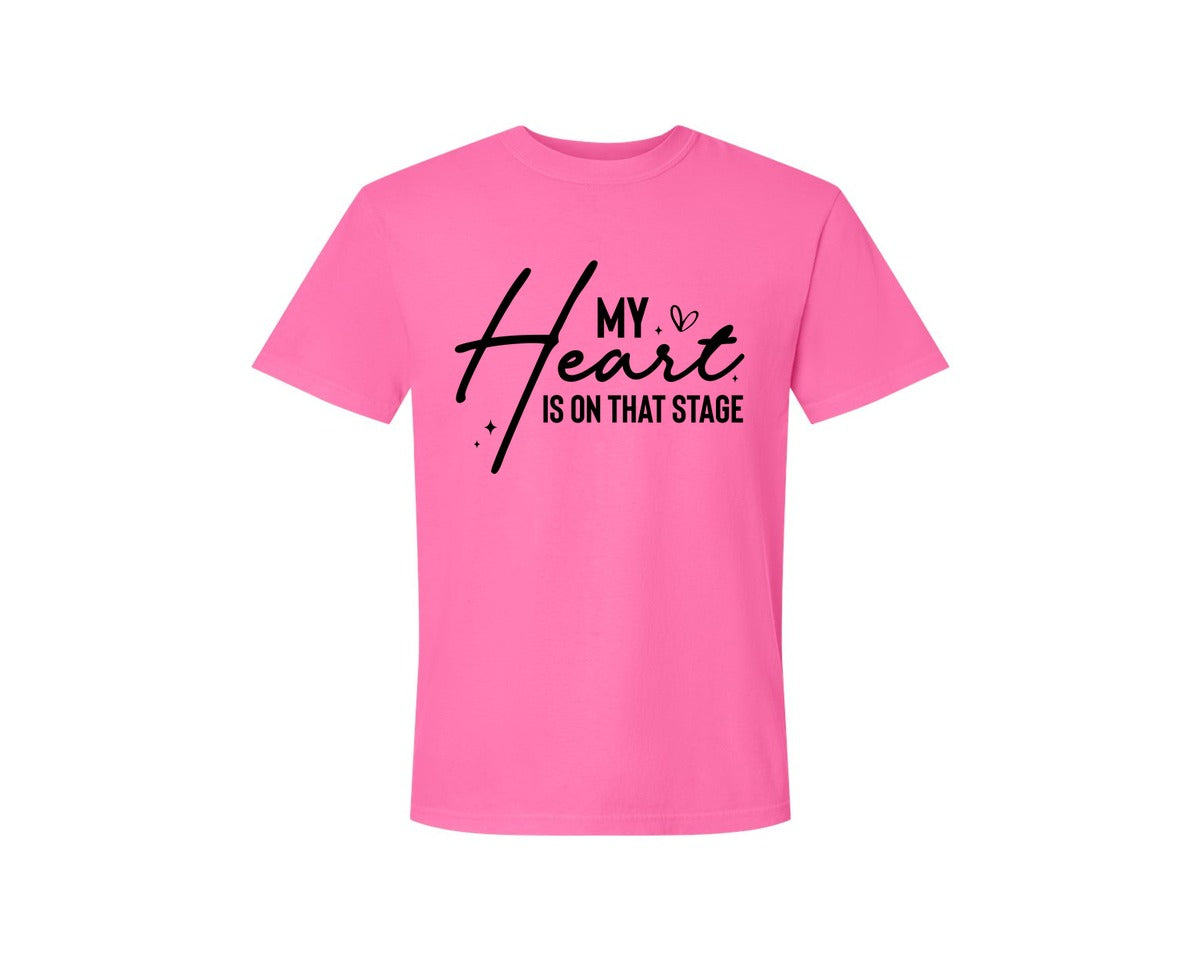 brand:Comfort Colors|color:Neon Pink|Dance Mom Sleeve Svgmom Svgmom T Shirt Graphic T-Shirt
