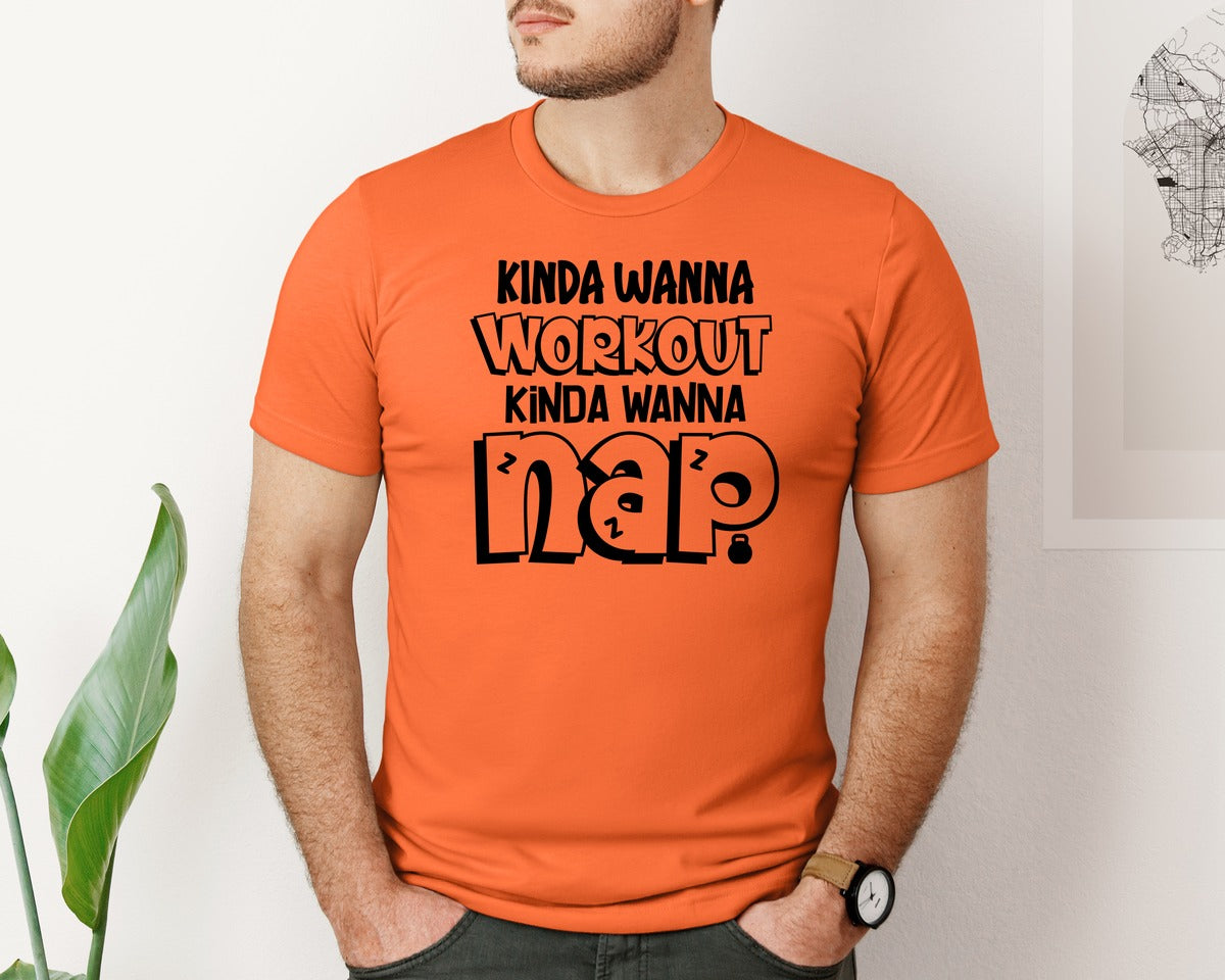 brand:Bella Canvas|color:Orange|Workout Gym Tank Exercise Graphic T-Shirt
