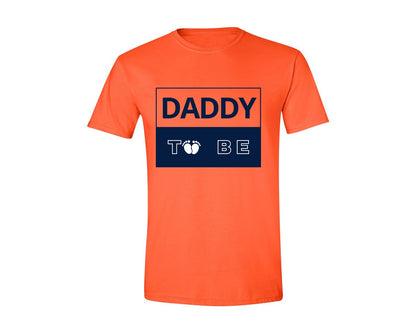brand:Generic|color:Orange|Daddy To Be Pregnancy Announcement 2 Graphic T-Shirt