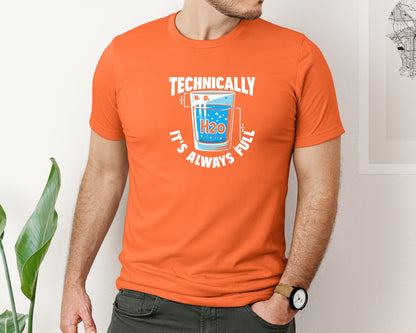 brand:Bella Canvas|color:Orange|Science Humor T Shirt Graphic T-Shirt