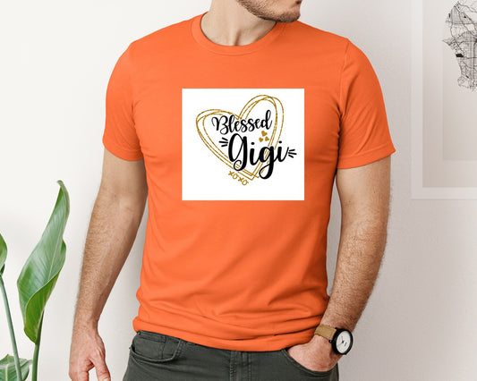 Valentine Blessed Gigi Graphic T-Shirt