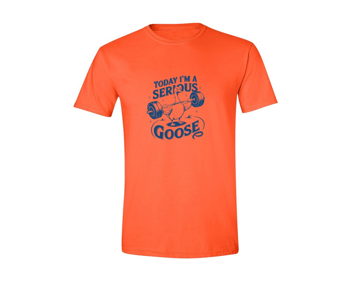 brand:Generic|color:Orange|Today Im A Serious Goose Bird T Shirt 2 Graphic T-Shirt