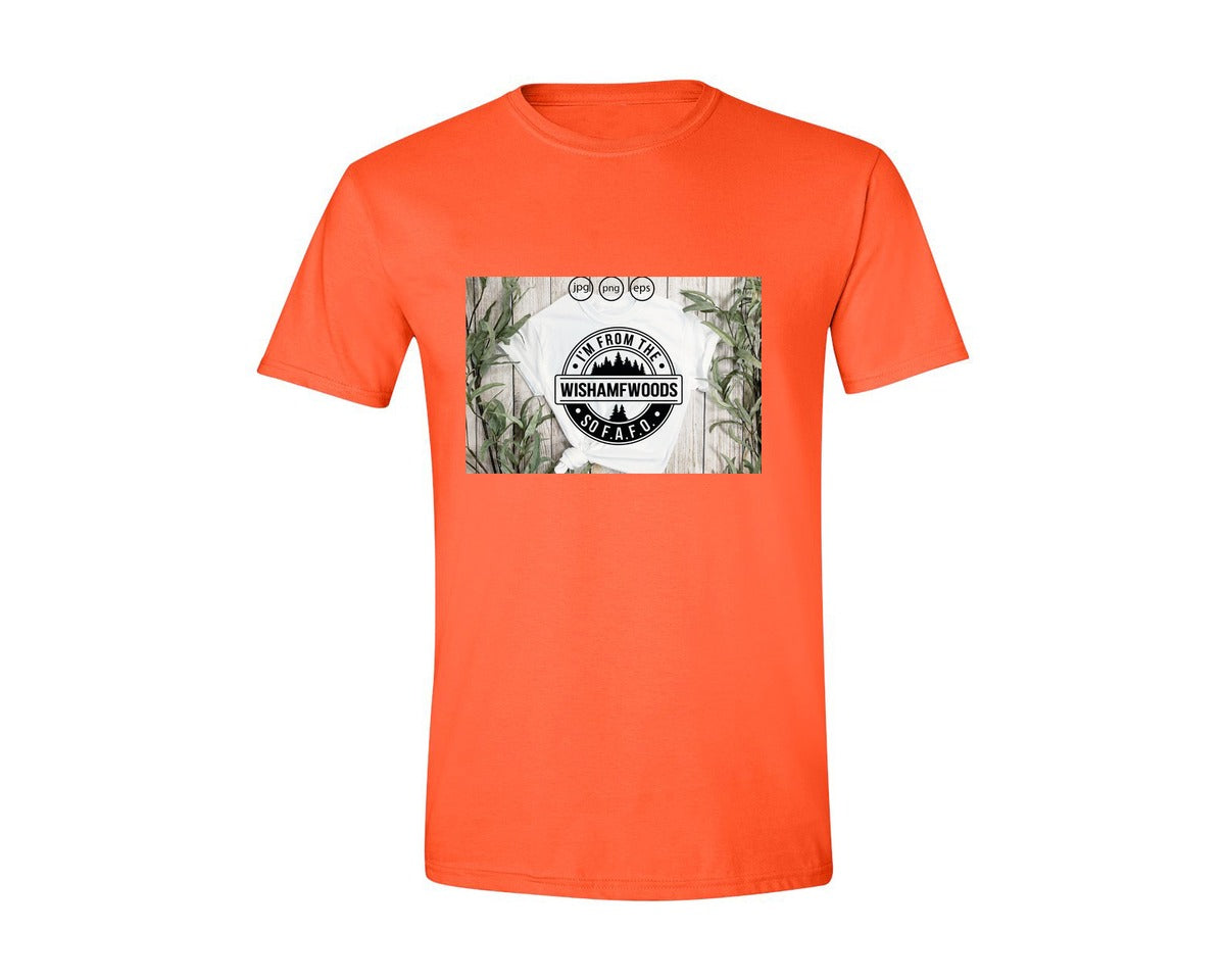 brand:Generic|color:Orange|Im From The Wishamfwoods So Fafo 2 Graphic T-Shirt