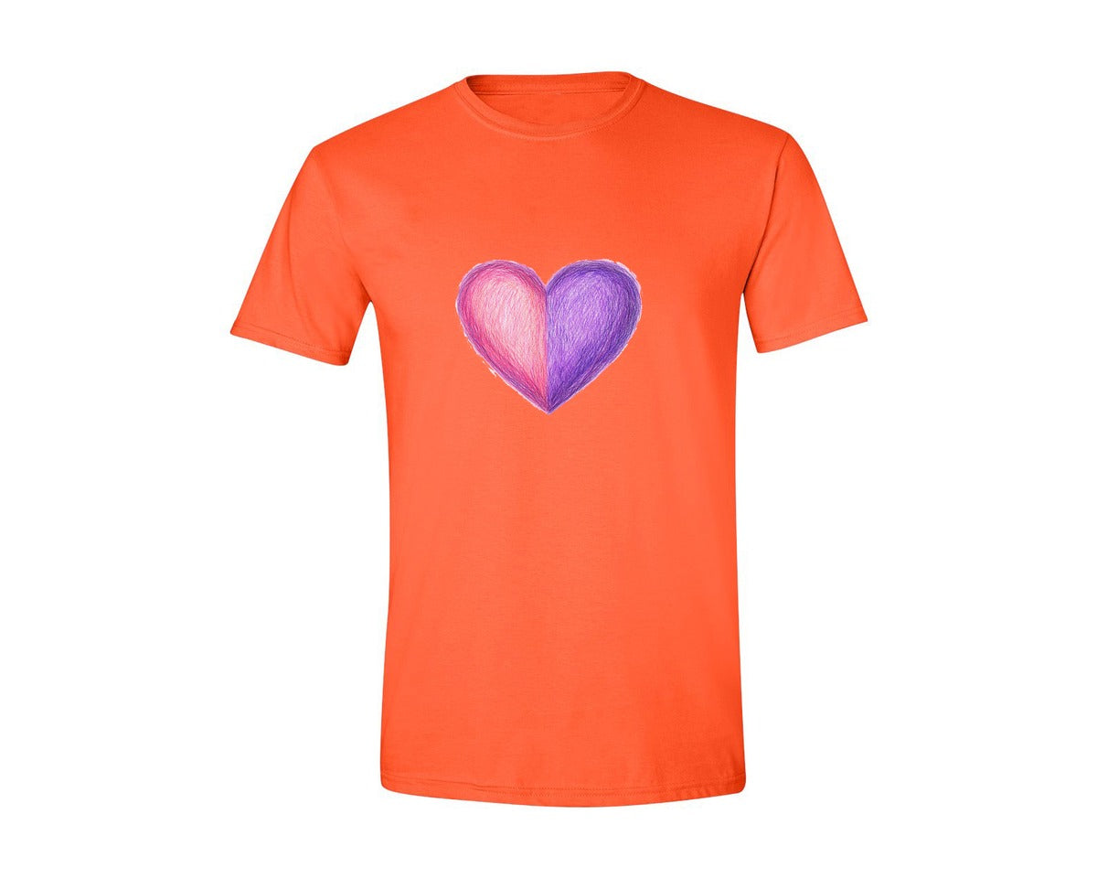 brand:Generic|color:Orange|Fear Not For I Am With You Pngcross Graphic T-Shirt