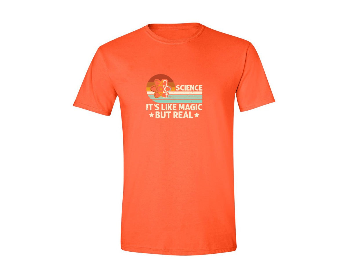 brand:Generic|color:Orange|Science Its Like Magic But Real T Shirt 2 Graphic T-Shirt
