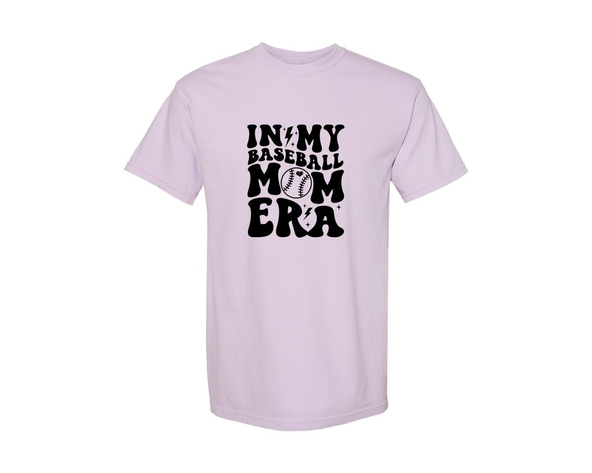 brand:Comfort Colors|color:Orchid|Retro Sports Mom In My Mom Era Graphic T-Shirt