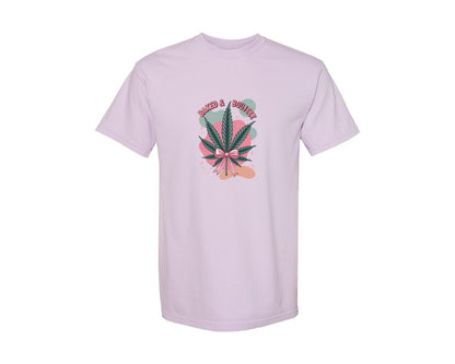 brand:Comfort Colors|color:Orchid|Baked Boujee Funny 3 Graphic T-Shirt