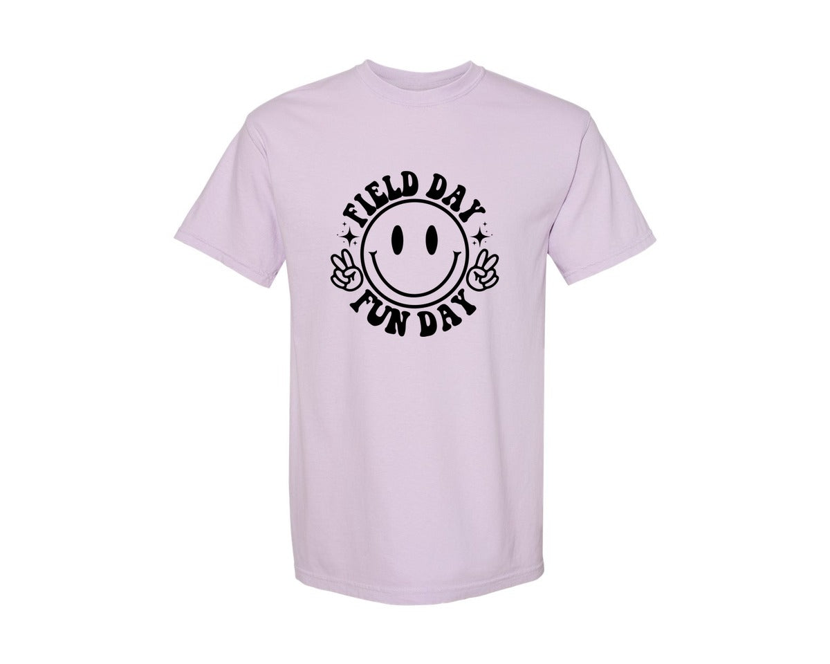 brand:Comfort Colors|color:Orchid|Field Day Fun Day Field Day Graphic T-Shirt