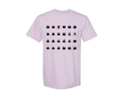 brand:Comfort Colors|color:Orchid|Open Book With Fantasy Graphic T-Shirt