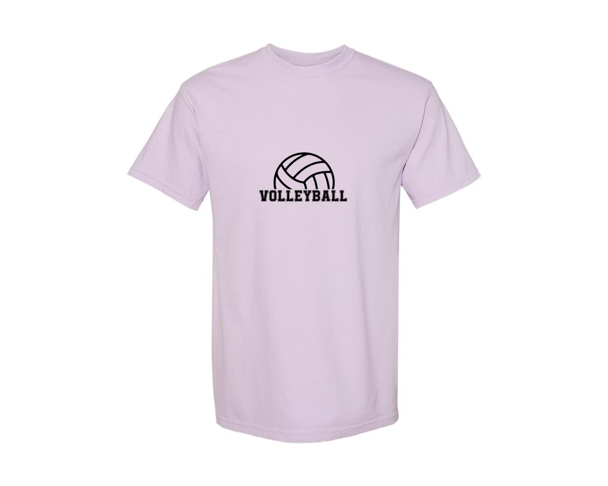 brand:Comfort Colors|color:Orchid|Volleyball 15 Graphic T-Shirt