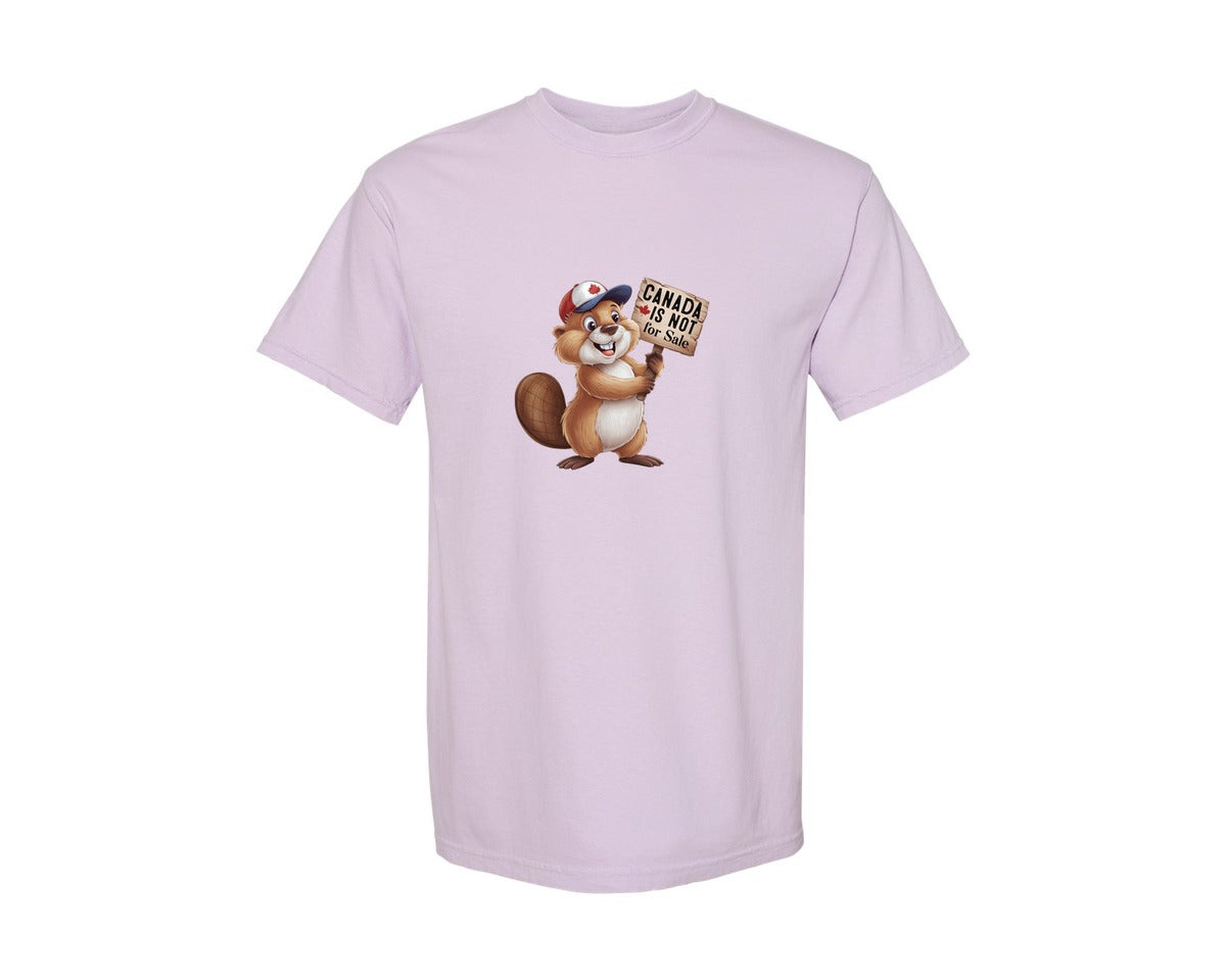 brand:Comfort Colors|color:Orchid|Canada Is Not For Sale Maple Leaf 2 Graphic T-Shirt