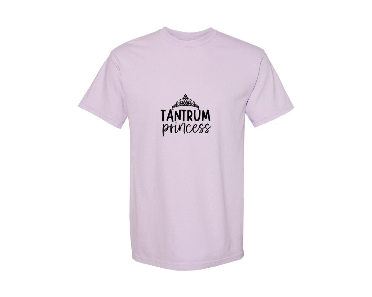 brand:Comfort Colors|color:Orchid|Tantrum Princess Graphic T-Shirt