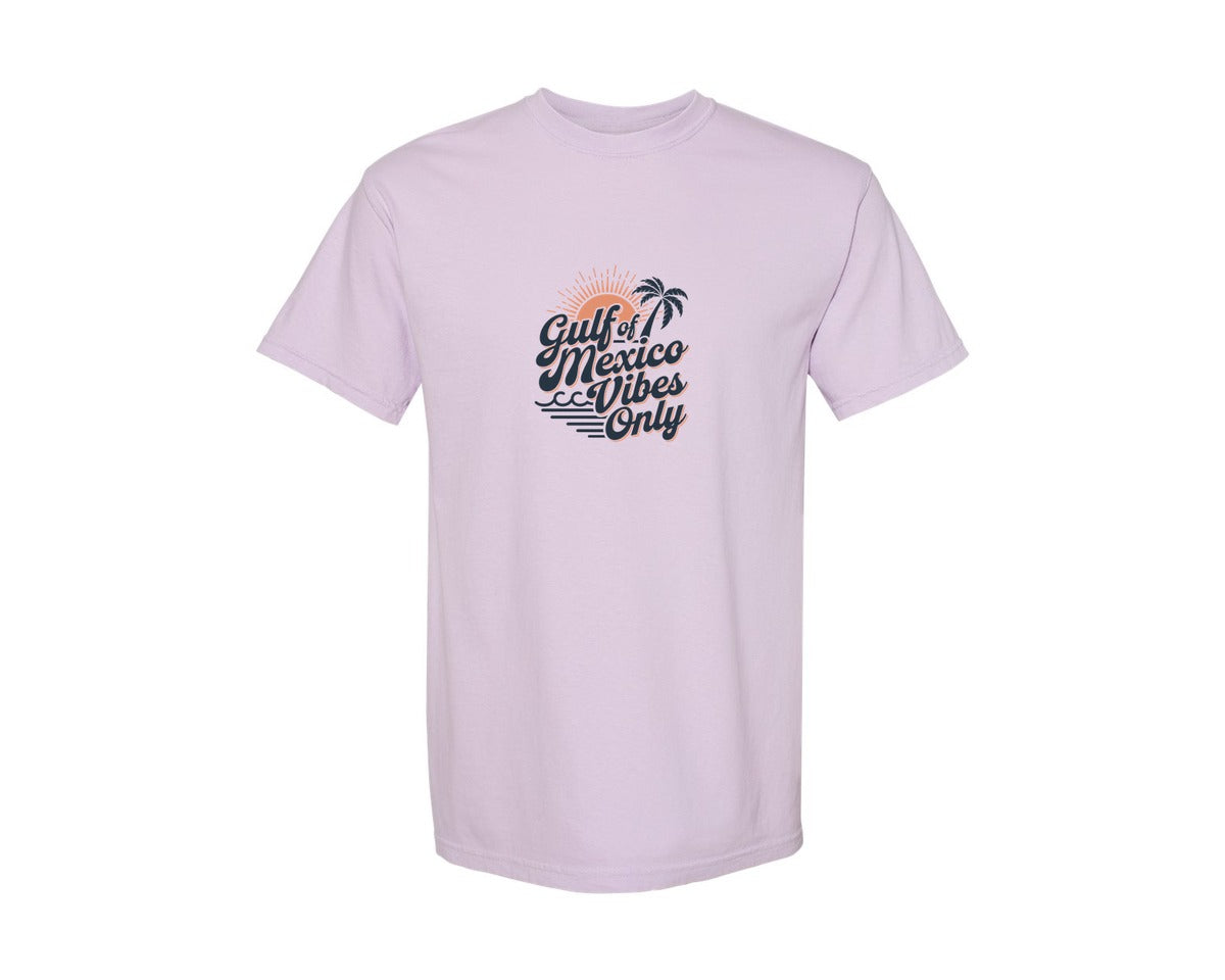 brand:Comfort Colors|color:Orchid|Gulf Of Mexico Vibes Only 4 Graphic T-Shirt