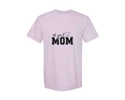 brand:Comfort Colors|color:Orchid|Girl Mom Mothers Day Mama Graphic T-Shirt