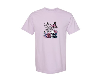 brand:Comfort Colors|color:Orchid|Be The Best Version Of You Self Love 2 Graphic T-Shirt