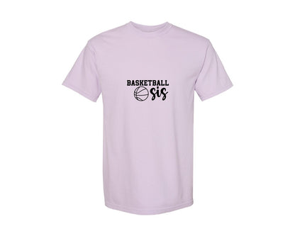 brand:Comfort Colors|color:Orchid|Basketball Sis 2 Graphic T-Shirt